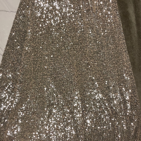 Xscape One-Shoulder Sequin Gown - Picture 4 of 7